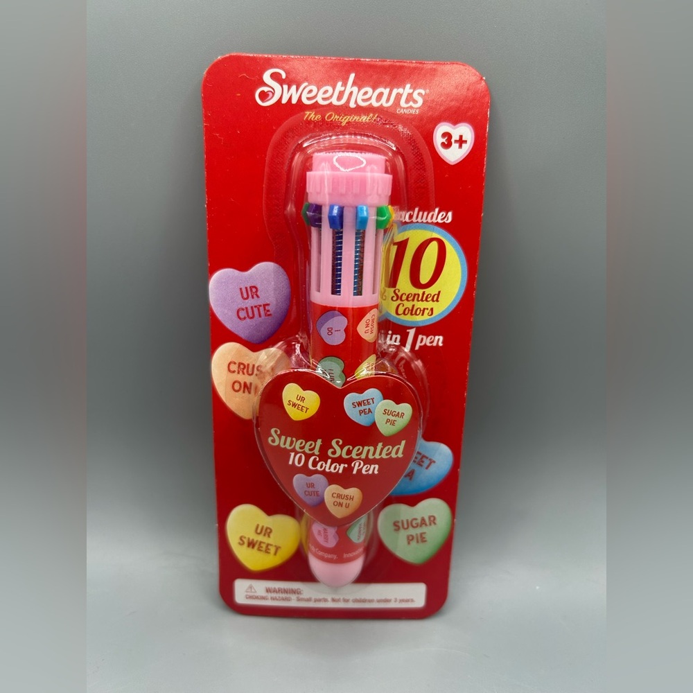 Target Bullseye Playground Sweetheart Pop Scented Pen Valentines Gift NEW